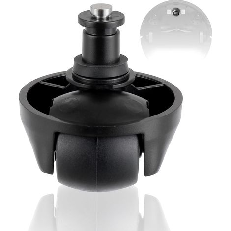 Geräuscharmes Vorderrad, Reifen, Felge für Dreame D9/L20 Ultra/L40 Ultra/L10s Pro Gen2/L10s Pro Ultra Heat/L10s Pro Ultra/D9 Max Gen 2/L10s Plus/L10pro/D10s Pro/X40 Ultra (1/5)
