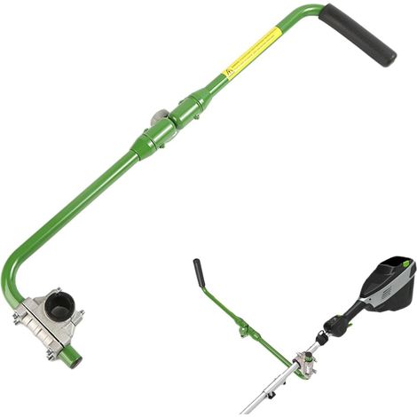 Trimmergriff  Klappbarer Trimmermaschinengriff  Gartengerät, Kantenschneideraufsatz für Rasenpflege, Landschaftsgestaltung, Gartenkantenschneiden