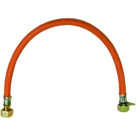 Tubo flessibile in gomma centralina e minicentralina 50 cm FF1/2 gas bombola gpl