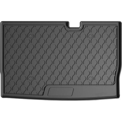 Vasca baule su misura in gomma sintetica - compatibile per Renault 5 E-Tech 5p (07/24) baule basso, elettrica (1/5)