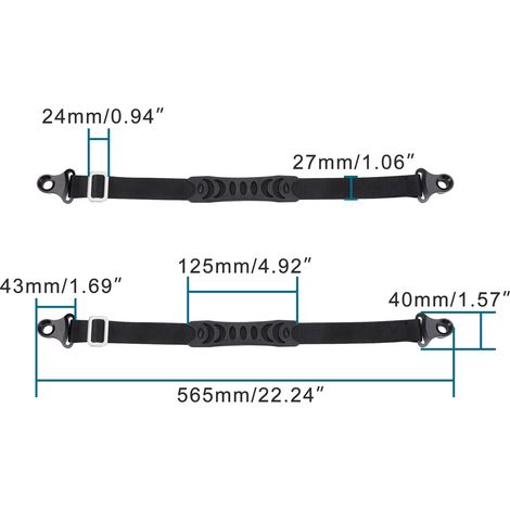 GOOFIT off-road motorcycle modification accessories: tow strap, seat cushion, rear lift rope compatible with various models. (1/4)