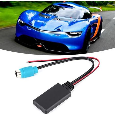 Adaptateur Bluetooth AUX-IN - Bluetooth 4.1 - Pour Autoradio Alpine - Compatible Modèles CDA CDE DVA IVA - 1 Pièce (1/4)