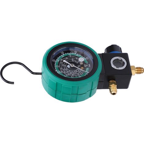 Manometer für Kältemittel in Kfz-Klimaanlagen – Reparatur- und Wartungswerkzeug HS-M480AL (1/5)