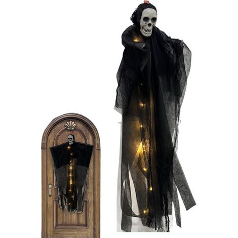 Skelett Halloween Horror Ornamente Geist Schädel mit