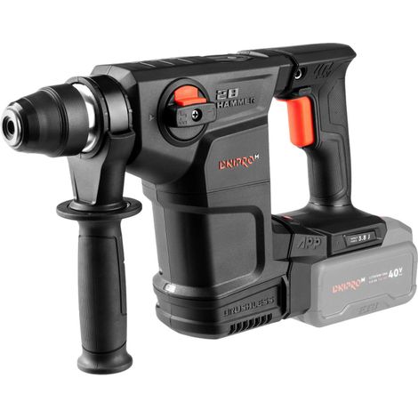 Martillo perforador Dnipro-M DHR-401BC Ultra 40 V SDS-Plus, 3,8 J, 2 modos, sin batería ni cargador