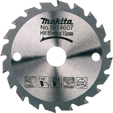 MAKITA B-14607 Disco HM 85/15/20D Batería