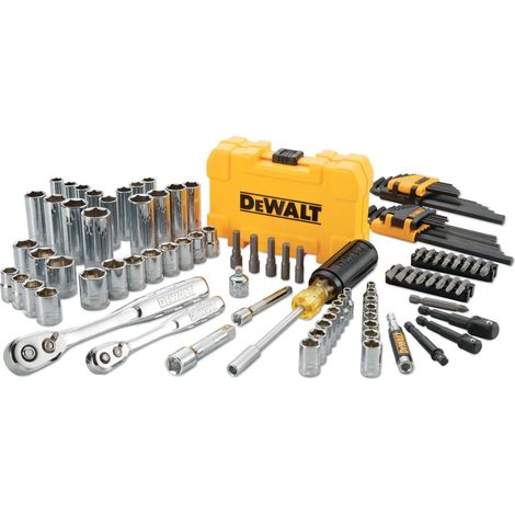DeWalt DWMT73801-1 Juego de llaves y vasos negro 108 piezas (1/3)