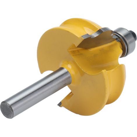44,5-mm-Hartmetall-Holzfräser zum Trimmen und Profilieren, legierter Stahl, 1-teiliges Set für Holzbearbeitung und Furnierarbeiten (1/5)