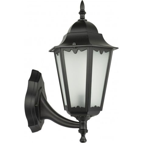 Applique esterna Retro nera 1 luce E27 IP43 SU-MA K3012 (1/5)