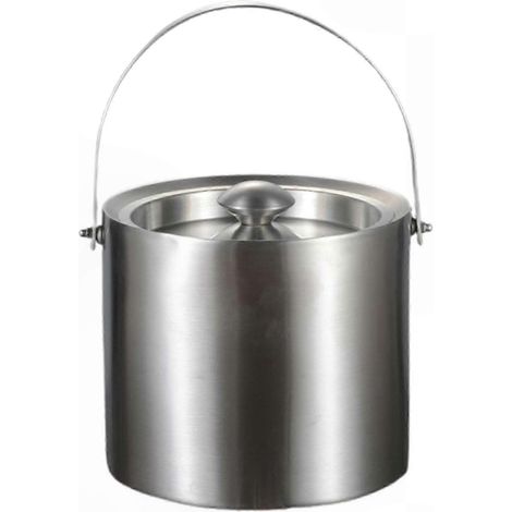 Verstärkter Eisbehälter mit Deckel, 2 l/3 l Fassungsvermögen, glatte Oberfläche, temperaturbeständig, perfekt für Partys und Empfänge (1/5)