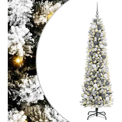 Artificial Christmas Tree White 180 cm vidaXL