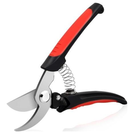 Gartenschere, Professionelle Gartenschere, Baumschere, Gartenschere aus Stahllegierung, Gartenschere, Blumenschere, Bypass-Schere zum Beschneiden von Blumen und Zweigen (1/5)