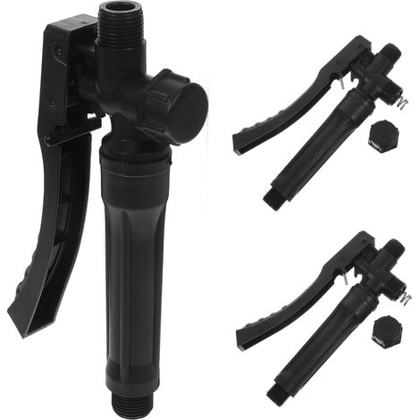 3 Pièces de Rechange pour Pulvérisateur de Jardin Noir en Pp Poignée Ergonomique et Filetage Large Φ18mm×5mm, Accessoires Adaptés pour Agriculture et Foresterie (1/5)