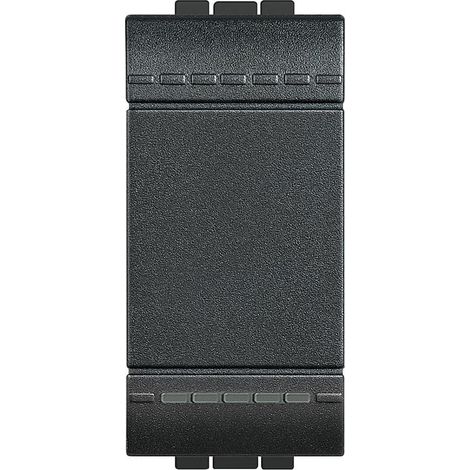 L4004N Inverseur 1P Illuminable 16 Ax 250 Vac Anthracite Livinglight (1/4)