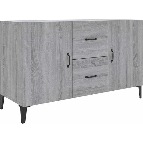 Maison Exclusive - Buffet sonoma gris 100x36x60 cm bois d'ingénierie (1/5)