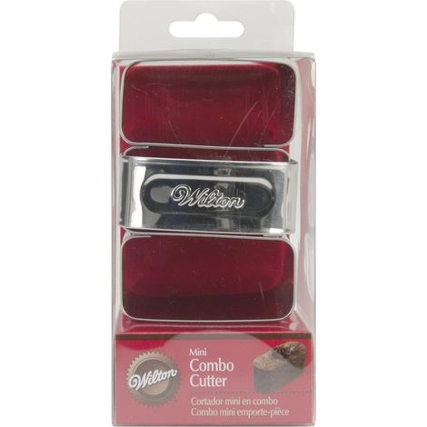 Wilton tagliapasta 3 scomparti rettangolari con manico (1/2)