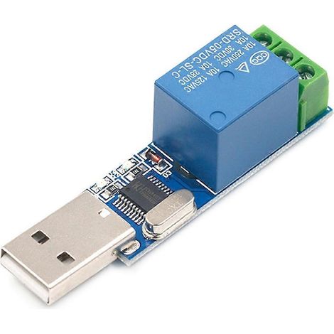 Hochleistungsfähiges LCUS-1 USB-Relaismodul zur Steuerung von Relais und zum Schutz vor Überstrom