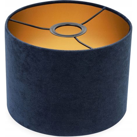 MODERNER GOLDENER SAMT-LAMPENSCHIRM 20 cm