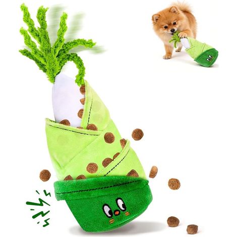 Les peluches pour chiens peuvent servir à passer le temps, à interagir avec les friandises, à stimuler l'intelligence et à réduire l'ennui. (1/5)