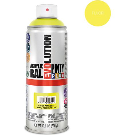 PINTURA AEROSOL AMARILLO FLUOR (1/3)