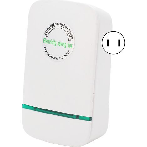 Économiseur d'énergie électrique Boîte d'économie d'électricité Dispositif de correction du facteur de puissance Stabilisateur de tension 90-250V Prise américaine (1/5)