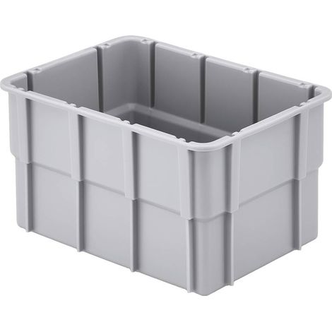 Caja de almacenamiento alutec 75220 apilable plástico 181x131x101 mm