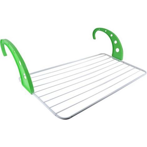 Extra stendibiancheria grecale per balconi e radiatori in acciaio cm.105X55 H 20 (1/2)