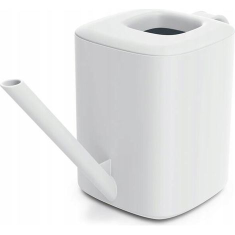 Regadera de plástico para regar flores, universal, blanca, 1L, Tubi