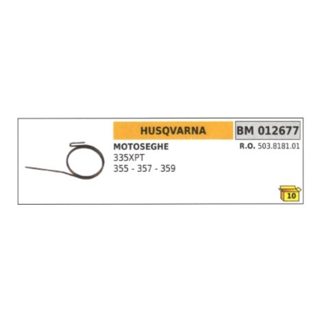 Molla saltarello avviamento compatibile HUSQVARNA motosega 335XPT - 355 - 357