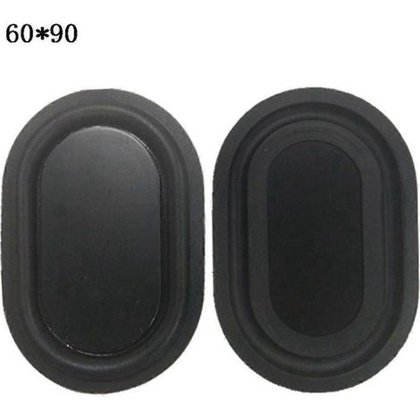 2 plaques vibrantes, caoutchouc noir, 60x90 cm, renforcement basses, pour enceinte acoustique DIY (1/4)