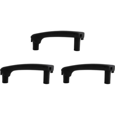 Tres manijas interiores de puerta delantera derecha para BMW B5 (1998-2005), números de pieza: 3B0867172 y 3B0867180A (1/4)