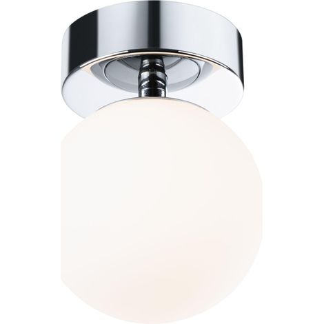 Plafonnier LED Selection Bathroom Gove IP44 3000K 400lm 230V 5W Chrome, Satin luminaire de salle de bain (1/5)