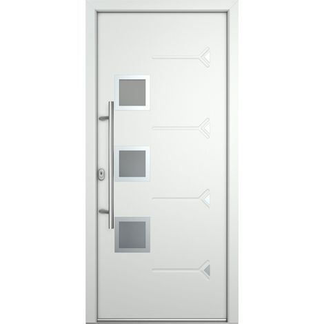 [NEUWERTIG] Novum Secura Mod. 2 RC2  Blendrahmen Mehrkammer innen/außen weiß Öffnungsrichtung Links