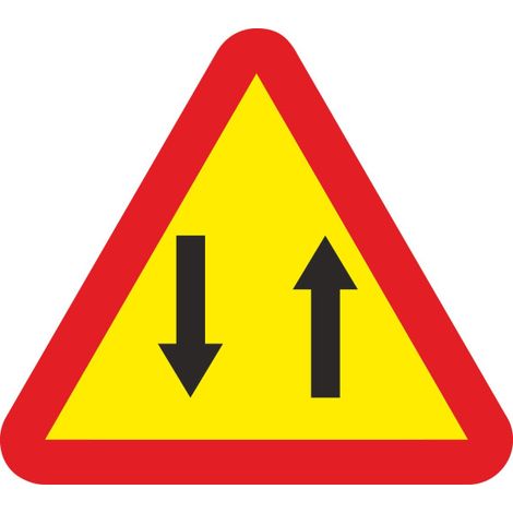 Señal Vial Circulación En Los Dos Sentidos SEKURECO