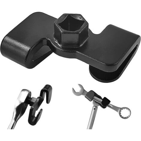Rallonge de Clé, 1/2" Adaptateur D'extension de Clé à Molette, 21mm Entraînement Hexagonal, Universelle Cle Dynamometrique Outillage, pour Les écrous et Boulons Tenaces (1/5)