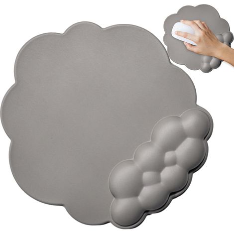 Clavier avec repose-poignets intégré, ensemble clavier et tapis de souris ergonomiques avec repose-poignets, support de poignet