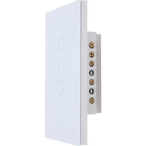 Intelligenter Schalter, kabellos, WLAN, Sprachsteuerung per Telefon-App, Fernbedienung, US-AU-Standard, 95–240 V AC, S303-3 (1/5)
