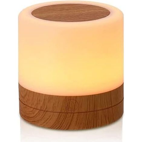Lampe de chevet LED à intensité variable ACKERMAN – lampe de table avec lumière blanche chaude (mini taille) (1/5)