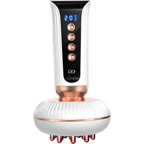Appareil de massage jambes circulation sanguine - 20 niveaux vibration réglable - Résultats visibles minutes - Voix intelligente