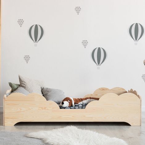 Letto 90x190 con rete a doghe Josy Bois (1/4)