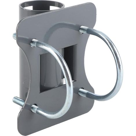 Support de Tuyau de Mât Aérien, Support en U pour Adaptateur de Tuyau Plat Installation Latérale (1/5)