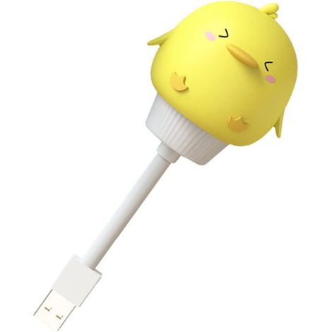 Veilleuse USB rechargeable pour bébé, lampe de table, lampe de bureau LED, veilleuse adorable pour la chambre de bébé.