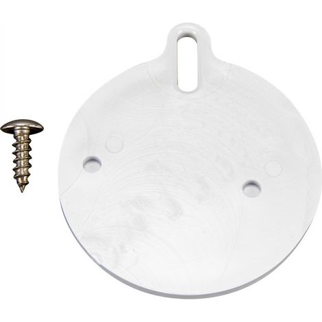 Clapet réglage + vis de fixation pour skimmer de piscine - Blanc - SPX1082H1A - Hayward