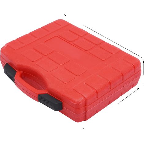 Jeu de douilles à clé à chocs, ensemble de 10 pièces durable, haute efficacité, noir (1/2)