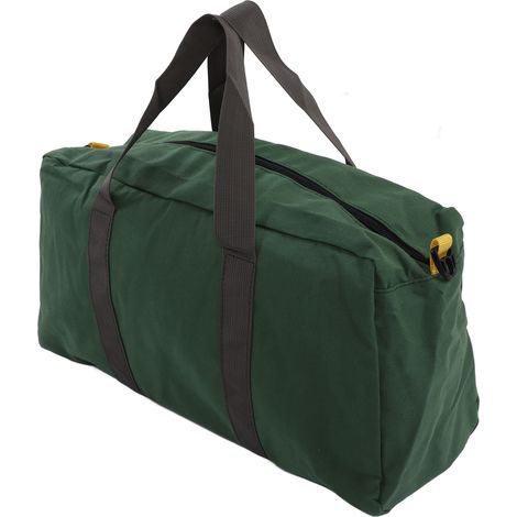 Sacoche d'électricien en toile résistante, grand rangement pratique, 20 pouces, mallette à outils robuste et spacieuse. (1/5)
