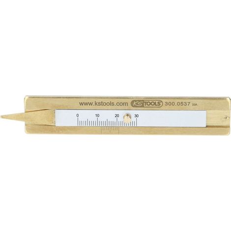 KS Tools Reifenprofil-Tiefenmesser 0 - 30 mm - 300.0537