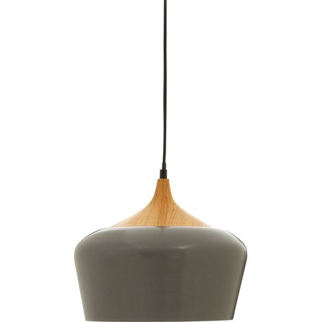 Premier Housewares Grey Finish Pendant Light Modern Elegant Ceiling Light Chandelier 30 x 30 x 120 (1/5)