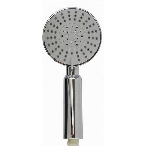 Trade Shop - Doccetta Doccino Soffione Doccia Cornetta Moderno Bagno 11x24cm Multigetto 69070 - (1/2)