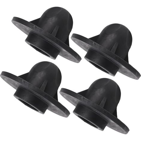 4 embouts en caoutchouc pour pieds de chaise de camping, idéaux pour les chaises pliantes de type « lune » (14 mm) (1/3)