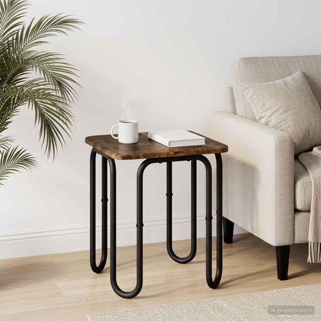 Tavolino da salotto Rovere Fumo 40 x 40 x 45 cm vidaXL (1/5)